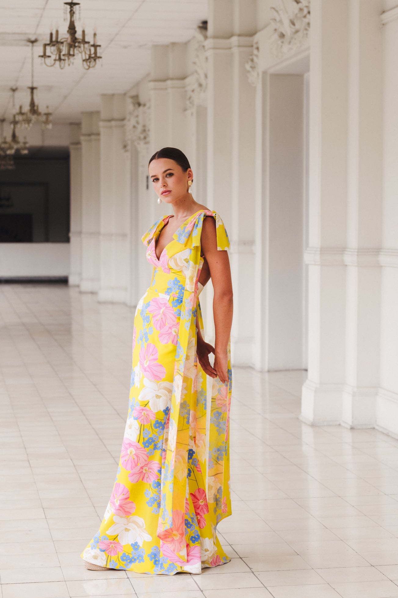 BÉSAME MUCHO, AMOR MAXI DRESS