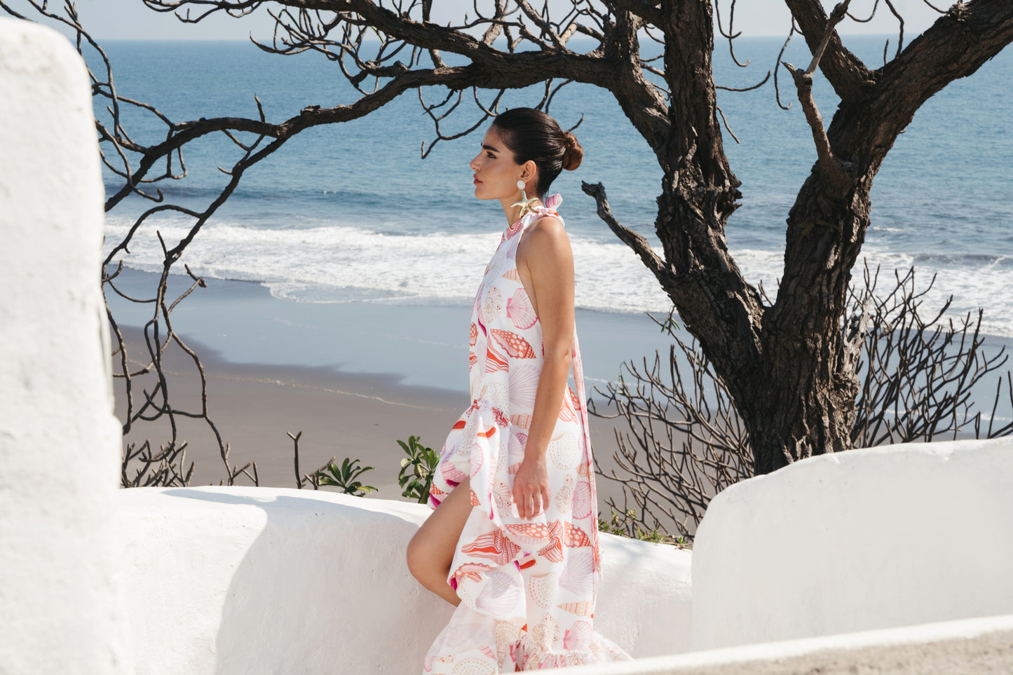 CARAMELLA HIGH LOW DRESS